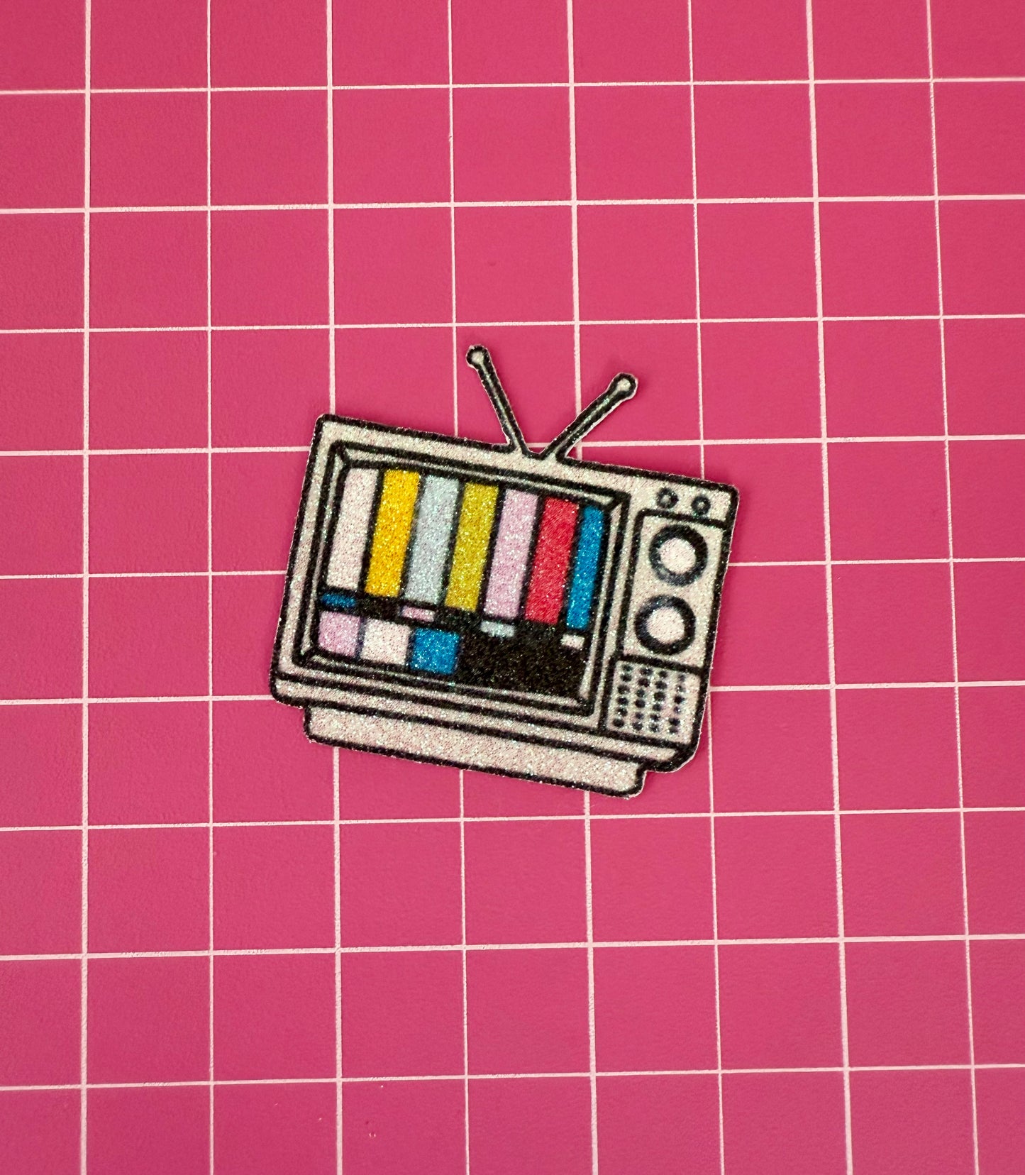 Static TV Sticker