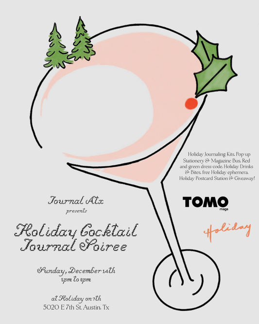 Holiday Cocktail Journaling Soiree - Holiday Journaling Kit Pre-Order
